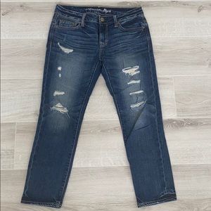 American Eagle Slouchy straight leg jeans
